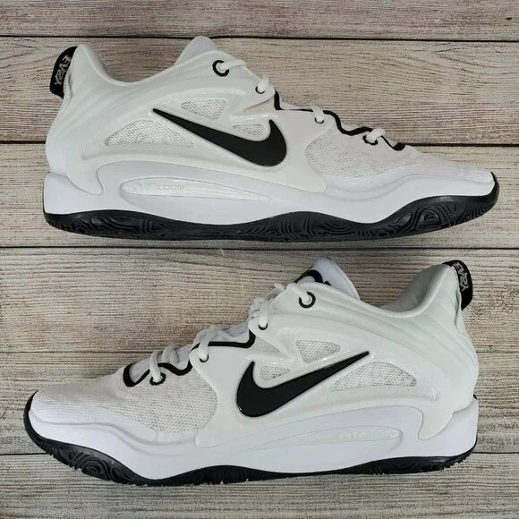 Nike KD-15 TB Promo Basketball Shoes White Black Mens Size 14 DX6648-100… - Picture 4 of 8